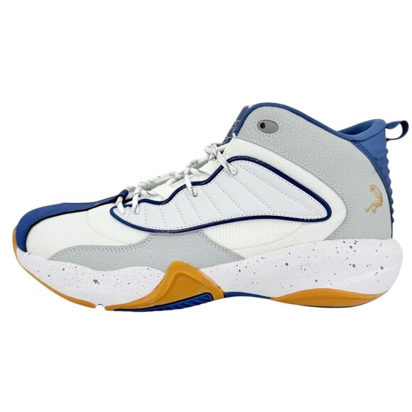 Shaq Men's Speed Demon Mid Blue White Grey Basketball Sneakers Size 13 NWOB - Picture 3 of 12